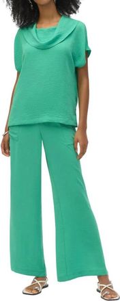 Joseph Ribkoff Matching Pant And Top Set In Garden Green