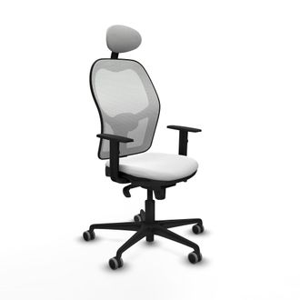 Piqueras y Crespo Silla De Oficina Con Cabecero Jorquera Piqueras Y Crespo 1d036g1 Blanco