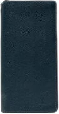 Louis Vuitton Pre-owned Long Wallet - Dames - Vintage Accessoires - Blauw - ONE Size - Leer - Vintage