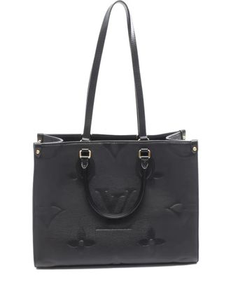 Louis Vuitton 2021s MM On-The-Go leren shopper - Zwart
