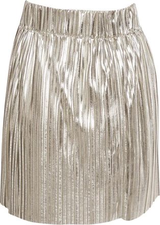 Isabel Marant Minigonna pliss&eacute; - Argento
