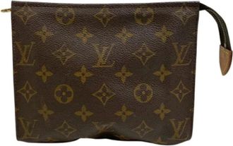 Louis Vuitton Pre-owned Clutches, female, Brown, Size: ONE SIZE Pre-owned Canvas louis-vuitton-bags