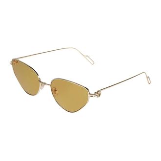 Cartier Sunglasses, unisex, Yellow, Size: 57 MM Ct0155S Sunglasses