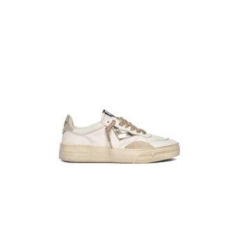 4B12 Schoenen, Dames, Wit, 40 EU, Leer, Hyper D100