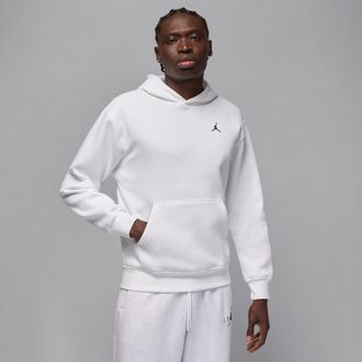 Nike Jordan Mens Jordan AJ12 Taxi Fleece Hoodie in White | IQ6973-100