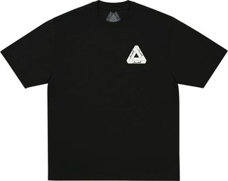 Palace Tops, Heren, Zwart, L, Katoen, Tri Lingual T-Shirt
