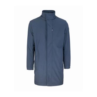 Colmar Rubberised Logo Patch Coat - male - Colmar - Single-Breasted Coats - Blue - 3XL - Coats
