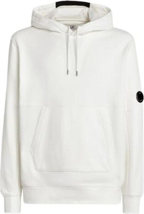 C.P. Company Cream Sweater Hoodie - Heren - Hoodies - Beige - XL - Katoen - Hoodies & sweatvesten