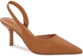 Berness Campbell Slingback dOrsay Pump in Camel at Nordstrom Rack, Size 6.5