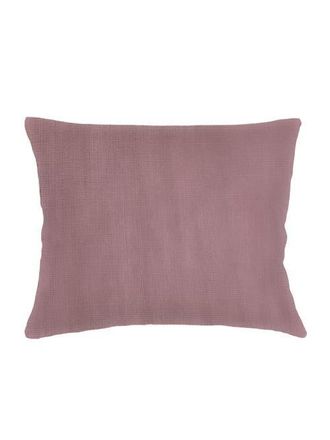 Anaya with Love So Soft Linen Dutch Euro Pillow with Down Insert in Mauve at Nordstrom, Size 28X36