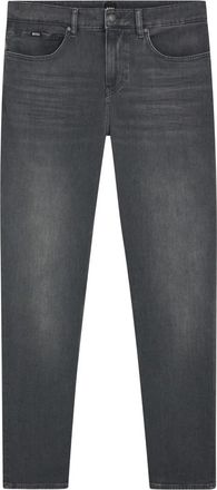 BOSS Jeans con design a cinque tasche - Grigio