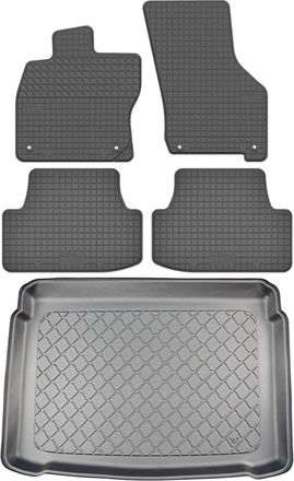 OEM Juego De Alfombrillas De Goma Para Coche Y Maletero Para Audi A3 Iv 8y Sportback Hatchback A Partir De Marzo De 2020