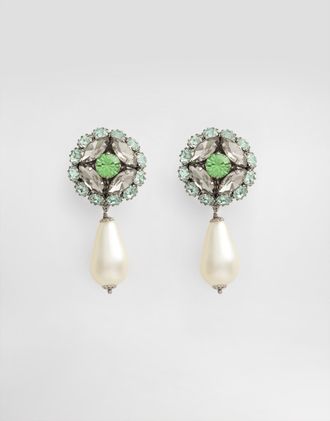 Dolce & Gabbana Re Edition Clip Earrings - Woman Bijoux Multi-colored Metal Onesize