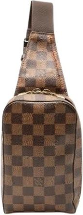 Louis Vuitton Pre-owned Cross Body Bags, female, Brown, Size: ONE SIZE Pre-owned Fabric Crossbody Bag