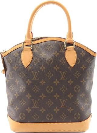 Louis Vuitton Borsa a mano Lockit con monogramma 2006 - Marrone