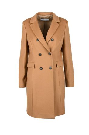 ANNIE PARIS Wool and Cashmere Coat - Beige