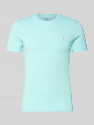 Polo Ralph Lauren Regular Fit T-Shirt aus reiner Baumwolle in Tuerkis, Gr&ouml;&szlig;e XXL