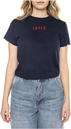 Levi's T-Shirts - Dames - T-shirts - Blauw - L - Katoen - Tops