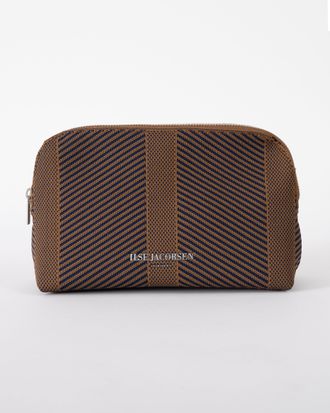 Ilse Jacobsen Womens Knitty Makeup Bag in Tan - One Size