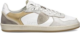 Philippe Model Pgal Blanc/Beige Sneakers