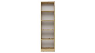 OEM Librer&iacute;a Cl&aacute;sica Para Libros, Carpetas Y Juguetes - Roble Artesanal - Tablero Laminado Macizo, 182 Cm De Altura