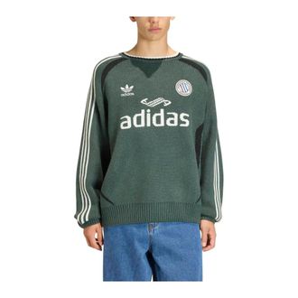 adidas Adicolor Blokecore Pullover - Heren - Sportshirts - Groen - 2XL - Fitness