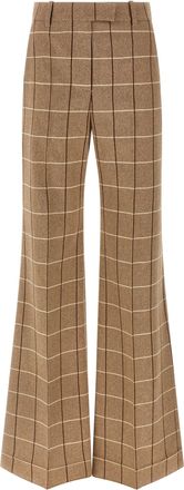 Valentino Garavani Valentinogaravani Wool Pants With Window Pattern