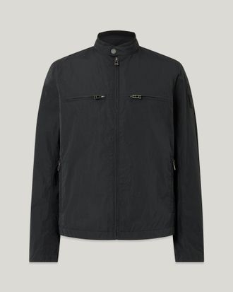 Belstaff Chaqueta Grid Para Hombre Alpha Nylon Negro 2xl
