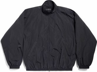 Balenciaga (WMNS) Balenciaga Diy Metal Outline Tracksuit Jacket Black 773063TNQ251000