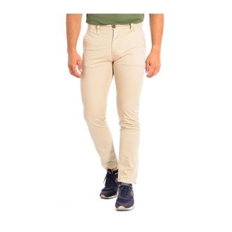 La Martina Heren, Broeken, Beige, Maat: W31 Katoen