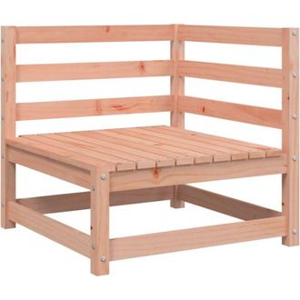 vidaXL Garden Sofa Corner 70x70x67 cm Solid Wood Douglas vidaXL