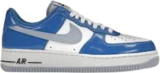 Nike Air Force 1 07 Sneaker in Cobalt Bliss / Blue Patent Women Low-Top