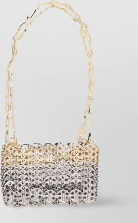 Paco Rabanne 1969 chain mail nano shoulder bag