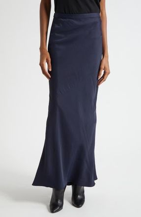 TWP My Endless Love Maxi Skirt in Midnight at Nordstrom, Size 00