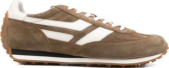 Tom Ford Mick sneakers met streepdetail - Bruin