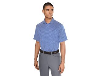 Puma BRRR Stripe Golf Polo Mens T Shirt Royal Sapphire/White Glow : 3XL, Elastane/Polyester