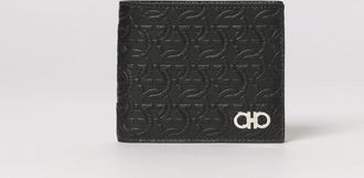 Ferragamo Portafoglio Gancini Ferragamo in pelle di vitello