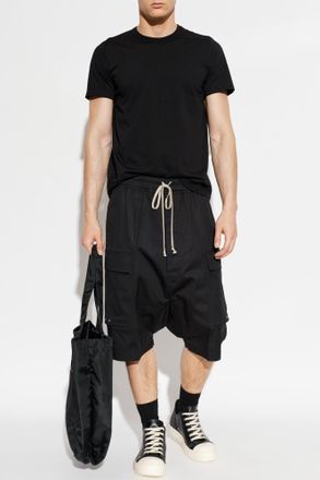 Rick Owens Cotton T-shirt, Mens, Black