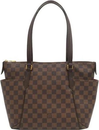 Louis Vuitton Pre-owned Totally PM Tote Bag - Dames - Vintage Shopper - Bruin - ONE Size - Leer - Vintage