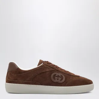 Gucci Sneakers G75 marrone in suede