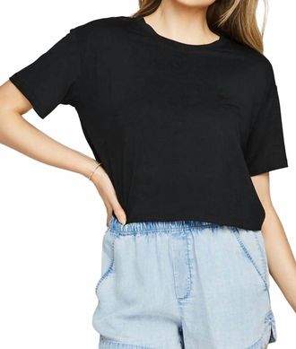 Gentle Fawn Logan Tee In Black