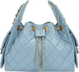 Tiffany & Fred Quilted Leather Shoulder Bag