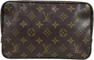 Louis Vuitton Pre-owned Clutches, female, Brown, Size: ONE SIZE Pre-owned Monogram Clutch