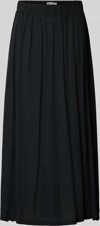 Ichi Midirock aus Viskose mit elastischem Bund in Black, Gr&ouml;&szlig;e XS