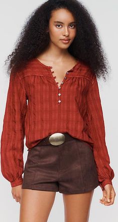 Cloth & Stone Yoke Blouse