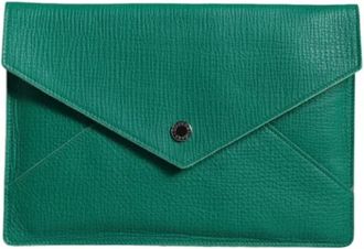Dolce & Gabbana Pre-owned Fabric clutches - Dames - Vintage Clutch - Groen - ONE Size - Leer - Vintage