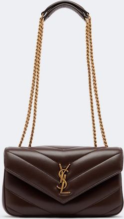 Saint Laurent Borsa a spalla Loulou Small in pelle
