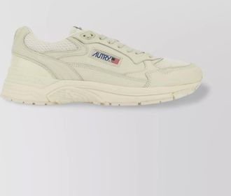 Autry leather and mesh hyperway sneakers