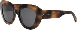 Celine Authentieke 3 Dots Bril - unisex - Zonnebrillen - Bruin - 51 MM - Accessoires