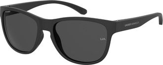 Under Armour UA SKYLAR 2 Polarized 003/M9 Mens Sunglasses Black Size 56